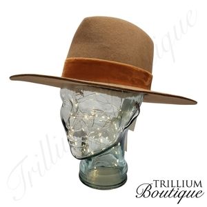 Lack of Color Wool Hat Small Brown Benson Triangle Crown Australian Wool